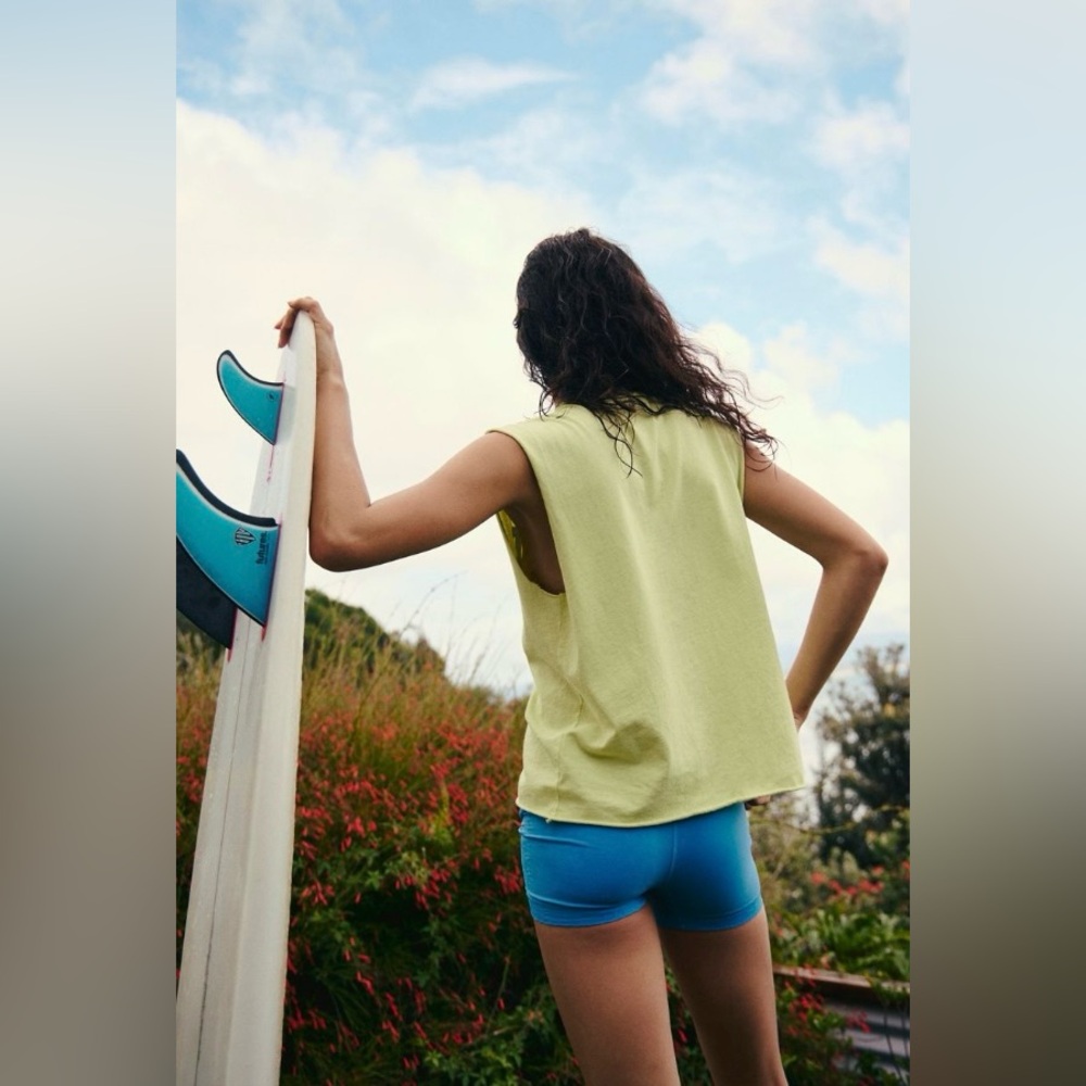 Free People Movement ~ SURF ~ Graphic Tank ~     **NWT**  Size ~ XS - Picture 3 of 12